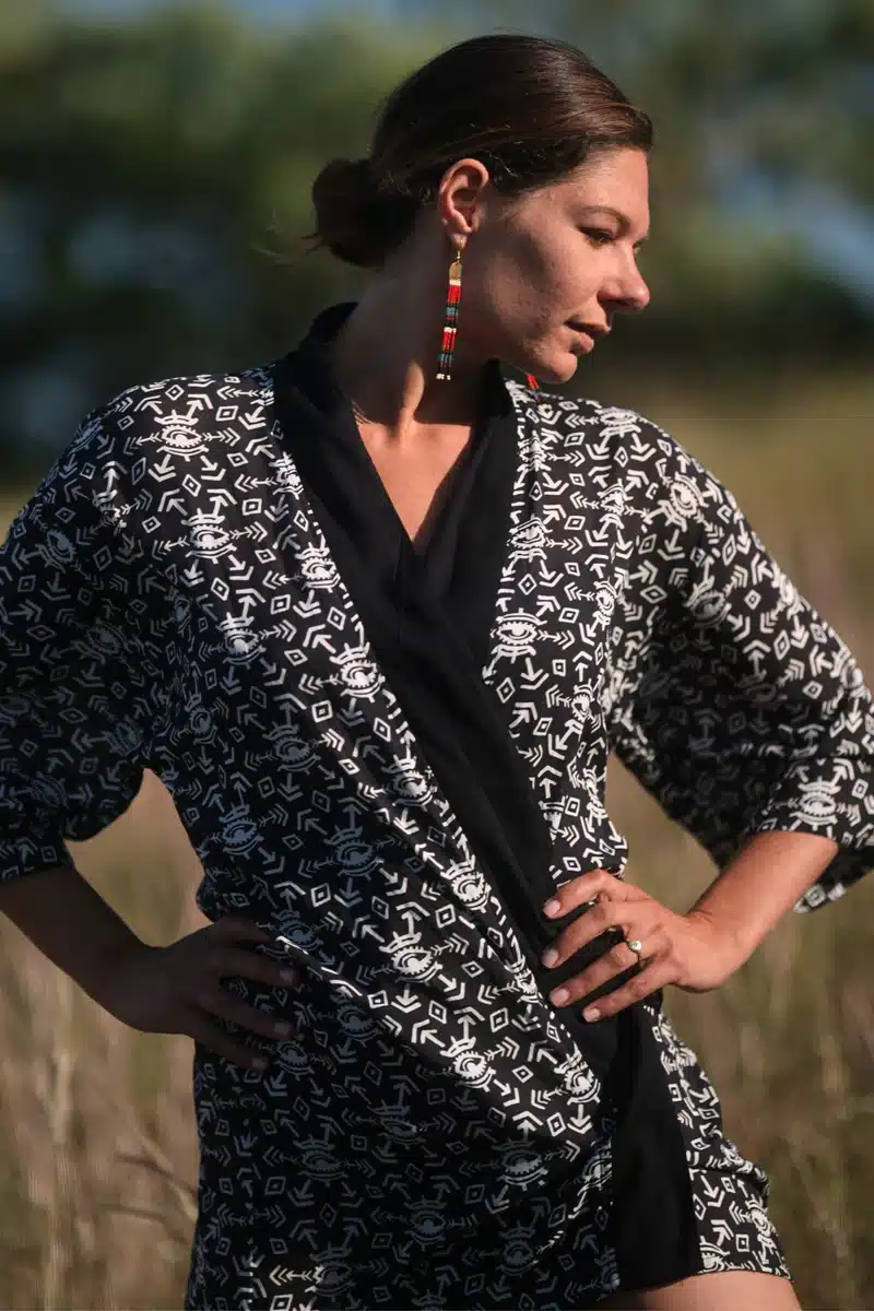 קימונו יוניסקס Kimono FALUJA Print