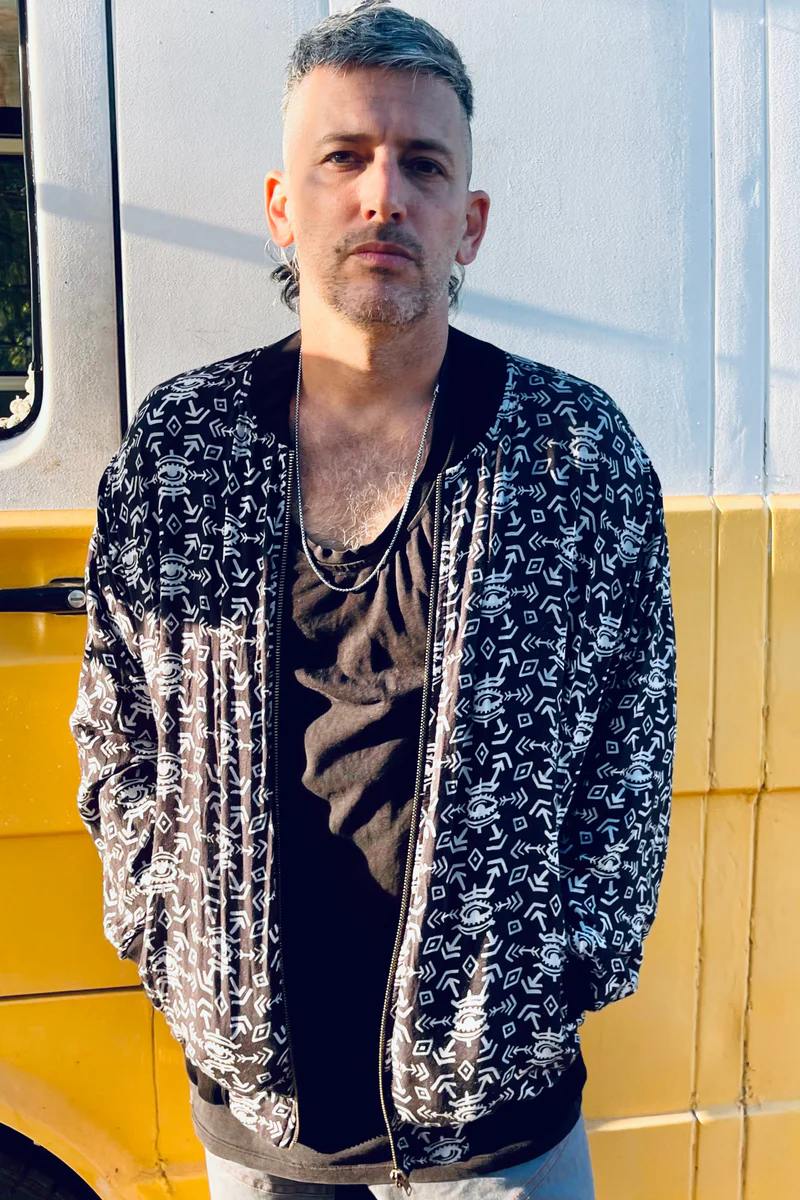 ג׳קט גברים  Bomber Jacket FALUJA Print