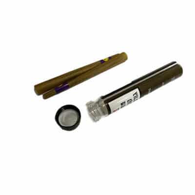 זוג בלאנטים קונוס מוכנים למילוי Amsterdam Greens מועשרים בטרפנים