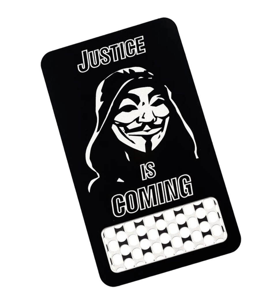 גריינדר כרטיס V Syndicate ANONYMOUS