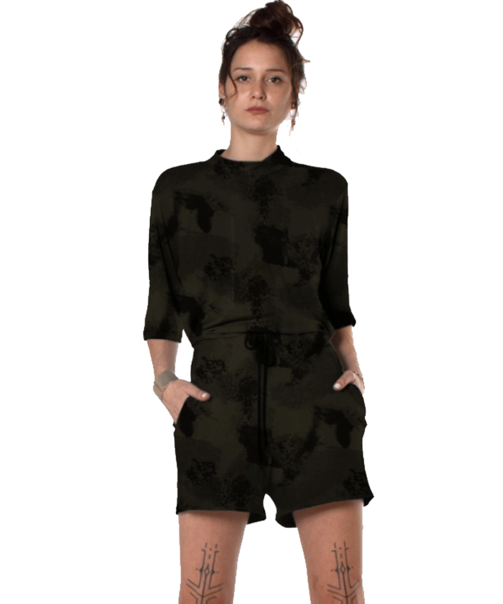 אוברול ANOUKE OLIVE CAMO