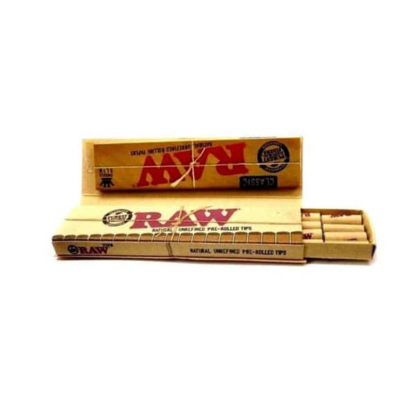 נייר גלגול Raw קינג סייז קלאסי+פילטר מוכן