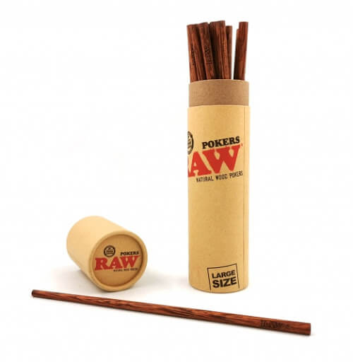 פוקר עץ גדול RAW Wood Pokers