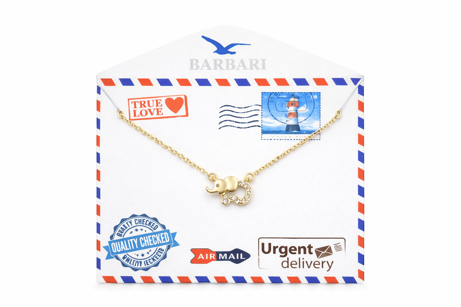 שרשרת גולדפילד בציפוי זהב 18K פיל