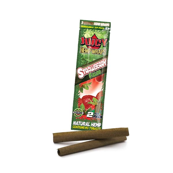 זוג בלאנטים המפ לגלגול בטעם תות Juicy Jay’s