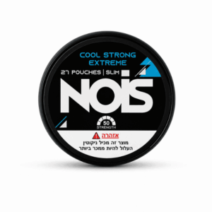 שקיות ניקוטין NOIS מנטה אקסטרים 50 מ״ג – 27 יחידות
